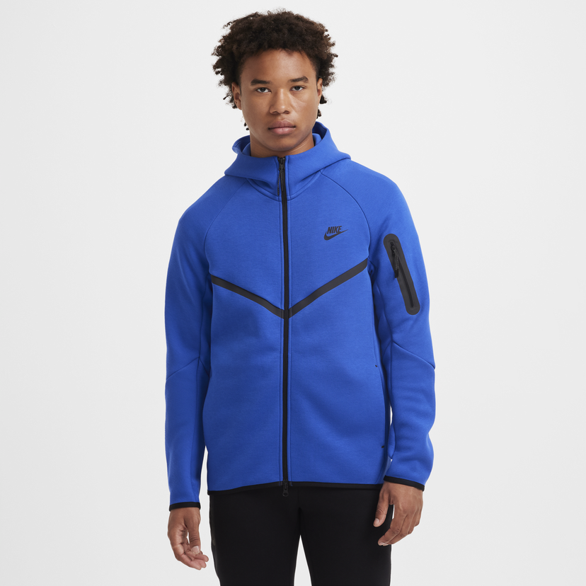 Sweatshirt Nike Tech Windrunner Full-Zip Hoodie Blå | HV0949-480