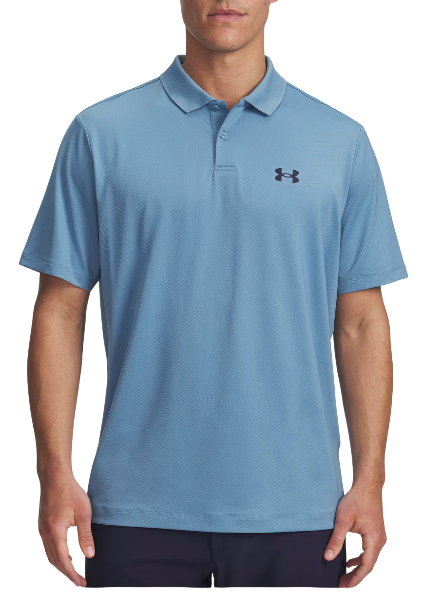 Polo skjorte Under Armour Matchplay Performance Polo Blå | 1377374-418, 0