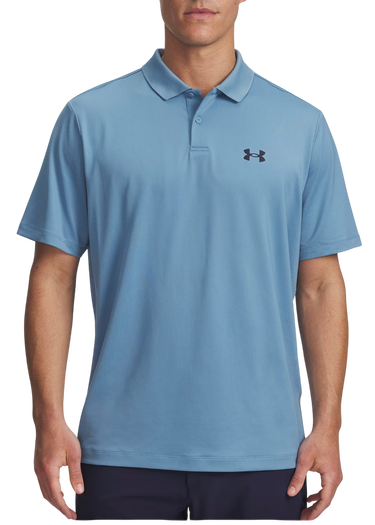 Polo skjorte Under Armour Matchplay Performance Polo Blå | 1377374-418, 0