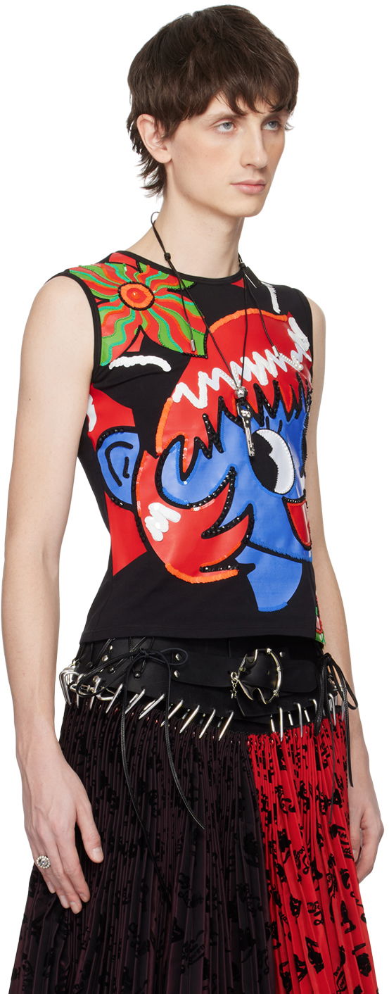 Tanktop Chopova Lowena Chopova Lowena Graphic Print Tank Top Sort | 2225, 1