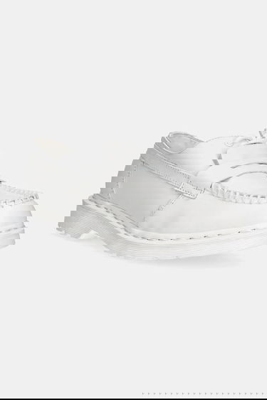 Sneakers og sko Maison Margiela MM6 Maison Margiela x Dr. Martens Platform Loafers Hvid | S66WR0029.P8031.HB009, 0