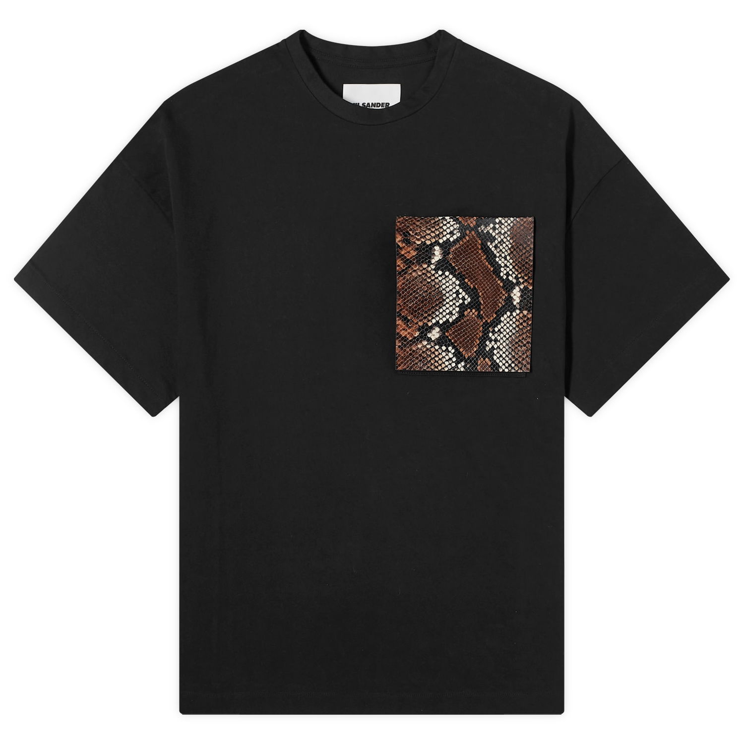T-shirt Jil Sander Python Print Pocket Sort | J21GC0157-J20035-001, 0