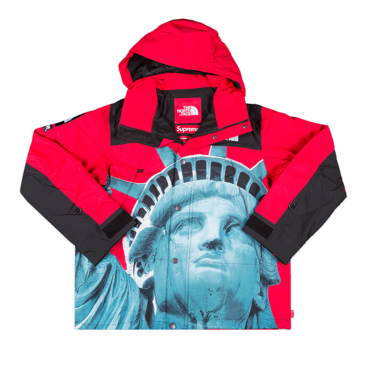 Jakke Supreme The North Face x Statue Of Liberty Mountain Jacket Rød | FW19J3 RED, 0