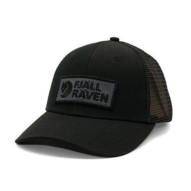 Kasket FJÄLLRÄVEN Fjallraven Stacked Långtradarkeps Trucker Cap L/XL Sort | F13100182-550, 0