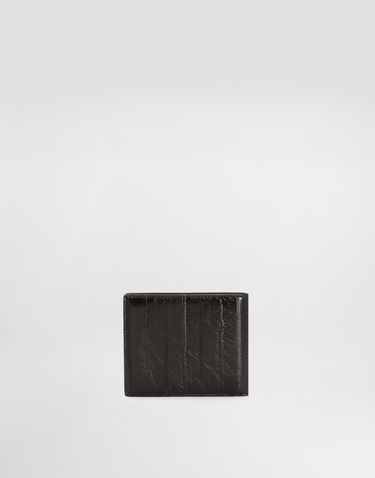 Tegnebog Dolce & Gabbana Dolce & Gabbana Eel Skin Bifold Wallet Sort | BP1321A8M2480999, 2