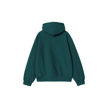 Sweatshirt Carhartt WIP Hooded Script Sweatshirt Grøn | I034430_9, 3
