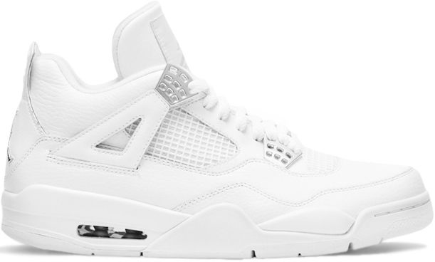 Sneakers og sko Jordan Air Jordan 4 Retro Silver Anniversary Hvid | 408202-101, 0