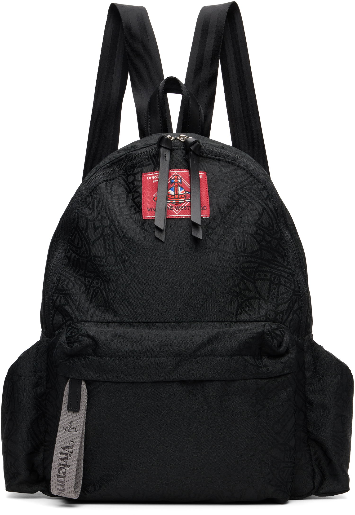 Rygsæk Vivienne Westwood Vivienne Westwood Tangled Orb Jacquard George Backpack Sort | 4A020006U-W016Q-, 0