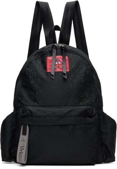 Rygsæk Vivienne Westwood Vivienne Westwood Tangled Orb Jacquard George Backpack Sort | 4A020006U-W016Q-, 0