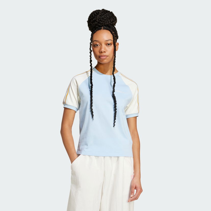 T-shirt adidas Performance '80s Raglan T-Shirt Blå | JD5761
