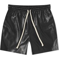 Shorts Nanushka Maurine Leather Look Shorts Sort | NW24RSST00599, 1