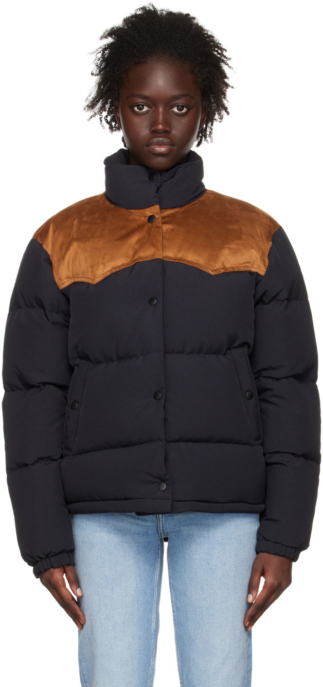 Puffer jakke rag & bone Rag & Bone Cal Down Jacket Sort | WAW22F2003O903