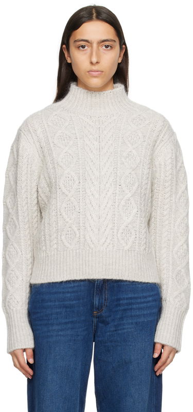 Sweater rag & bone Brody Cable Knit Sweater Grå | WAS23F036SL36, 0