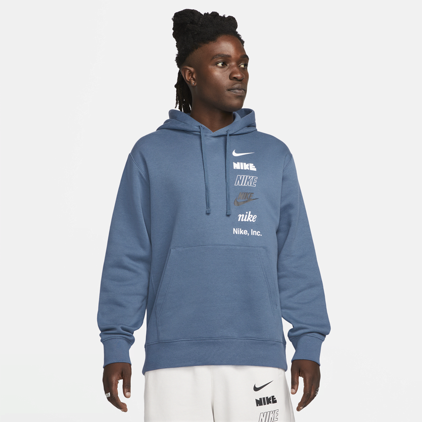 Sweatshirt Nike Club Fleece Blå | DX0783-491