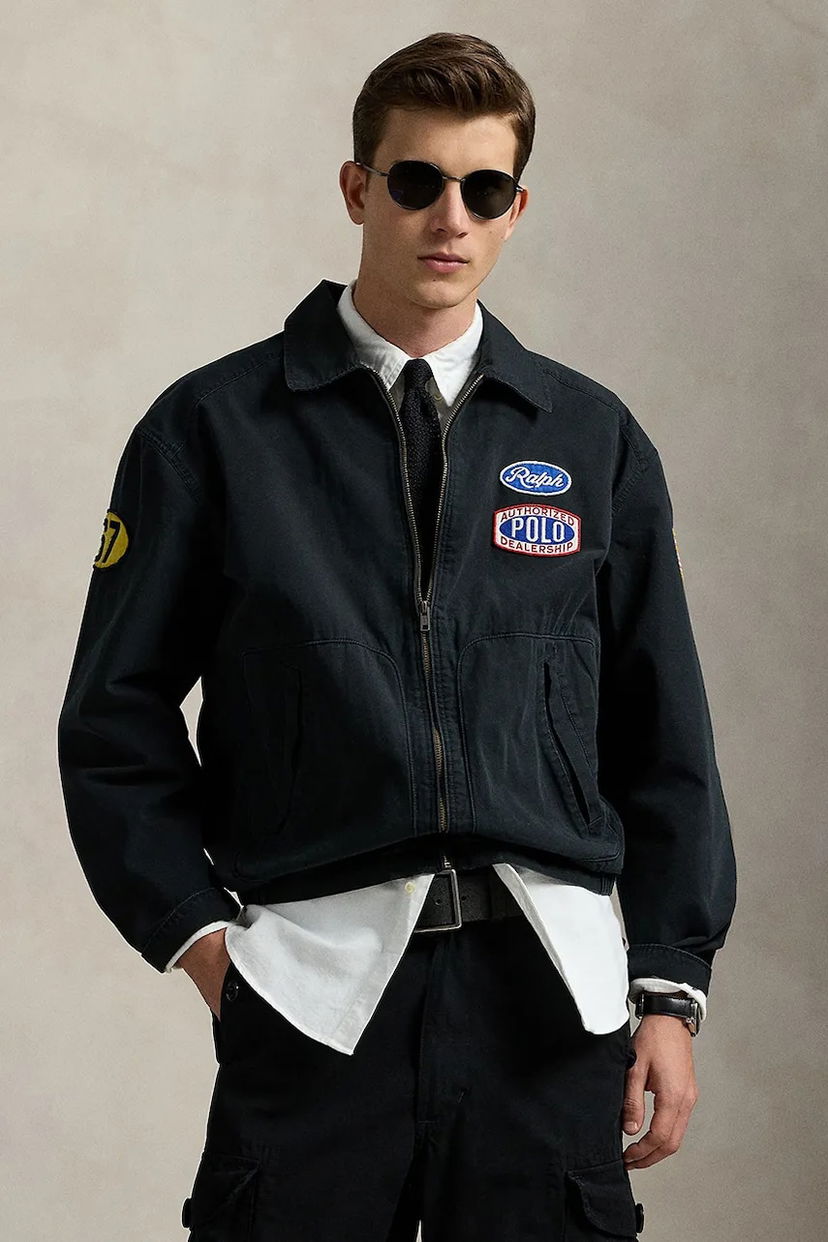 Jakke Polo by Ralph Lauren Polo Ralph Lauren Unlined Oversize Jacket Sort | 710970586