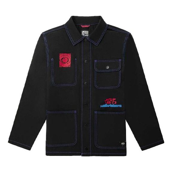 Jakke Vans Multiple Pockets Pattern Jacket Sort | VN0A3WF140C