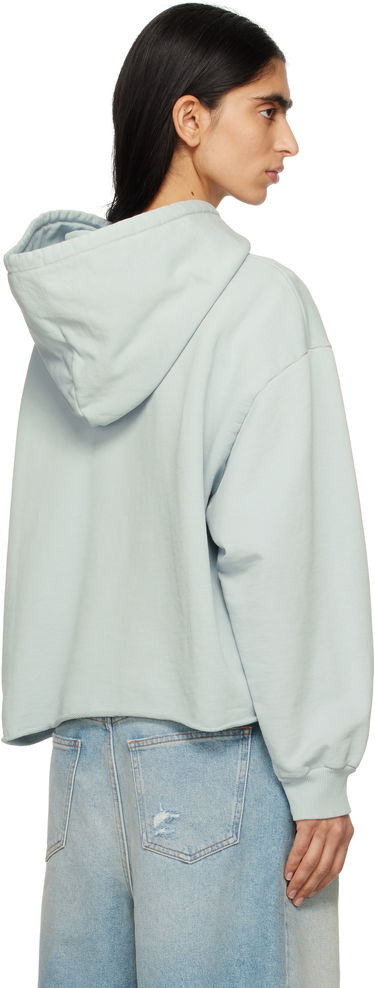 Sweatshirt Maison Margiela MM6 Maison Margiela Raw Hem Logo Hoodie Grøn | S52GU0235 M25012, 2