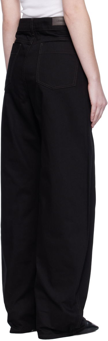 Jeans LEMAIRE Lemaire High Waisted Curved Jeans Sort | PA1264 LD1055, 2
