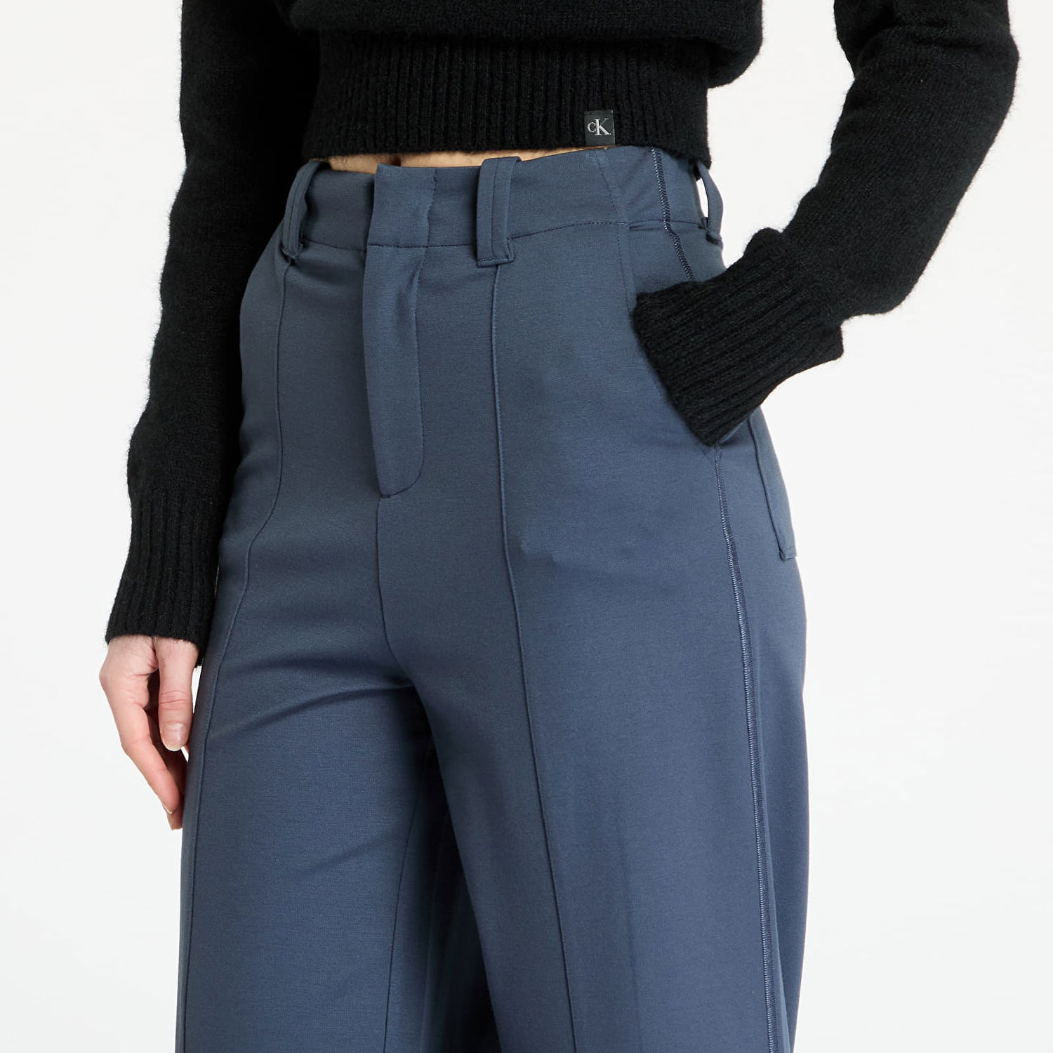 Bukser CALVIN KLEIN Calvin Klein Jeans Milano Straight Pants Blå | J20J224850 CGE, 1
