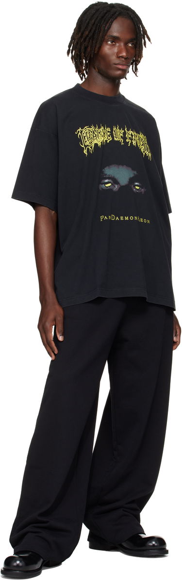 T-shirt VETEMENTS Vetements Cradle of Filth Pandaemonaeon Oversized T-Shirt Sort | UCF76TR550B, 3