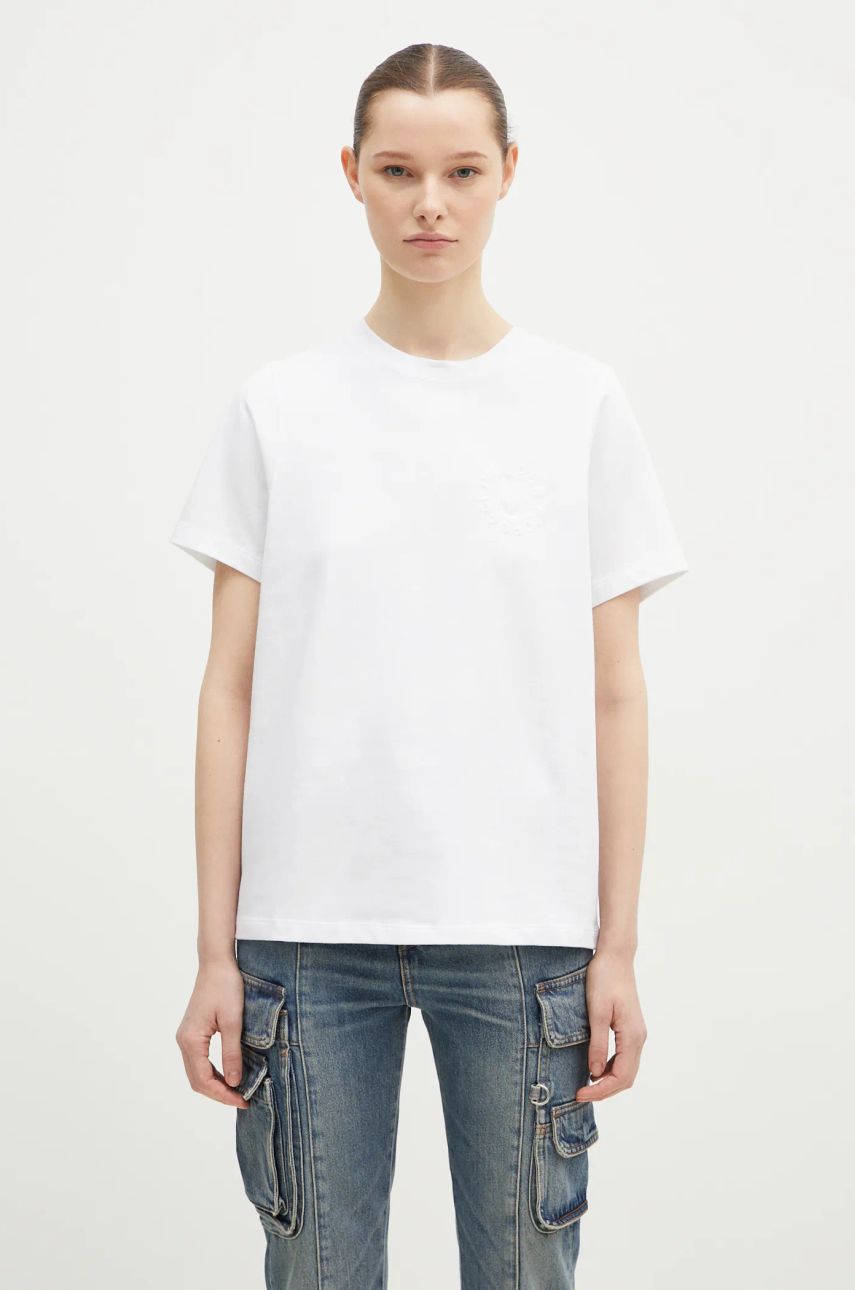 T-shirt Fiorucci White Cotton T-Shirt Hvid | W01FPTSH101CJ01WH06, 0