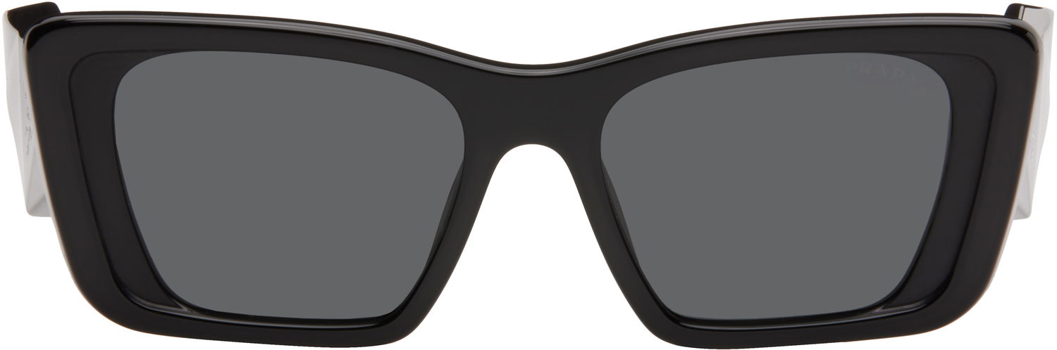 Solbriller Prada Thick Cat Eye Acetate Sunglasses Sort | 0PR 08YS 8056597517430, 0