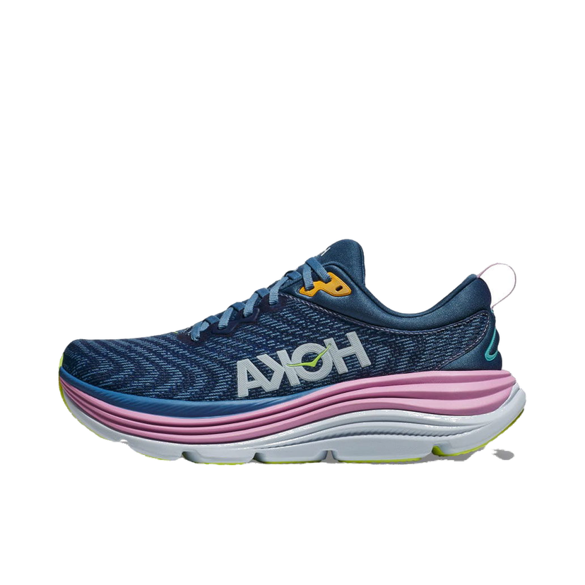 Løbe Hoka One One Gaviota 5 Real Teal Shadow (Women's) Mørkeblå | 1134235-RHD