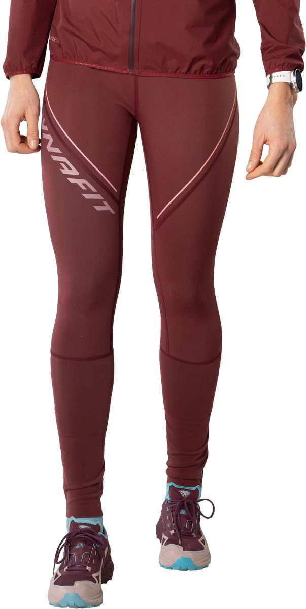 Leggings Dynafit Tights Winter Running Rød | 08-0000070945-6561