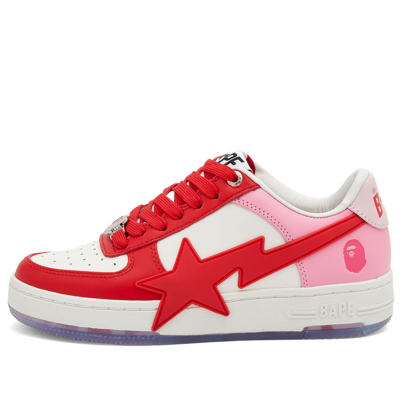 Sneakers og sko BAPE Bathing Ape Bape Sta OS 3.5 Rød | 001FWK802309L-PNK