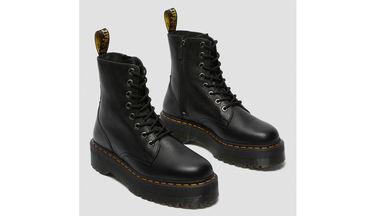 Sneakers og sko Dr. Martens Jadon III Pisa Leather Platform Boots Bex Sort | DM26378001, 4