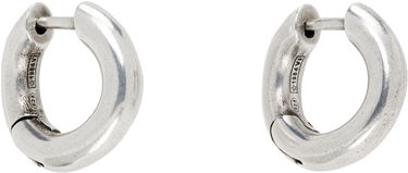 Øreringe Ann Demeulemeester Ann Demeulemeester Mariela Anatomic Silver Loop Earrings Metalisk | 2520-W-JE07-JW020-070, 1
