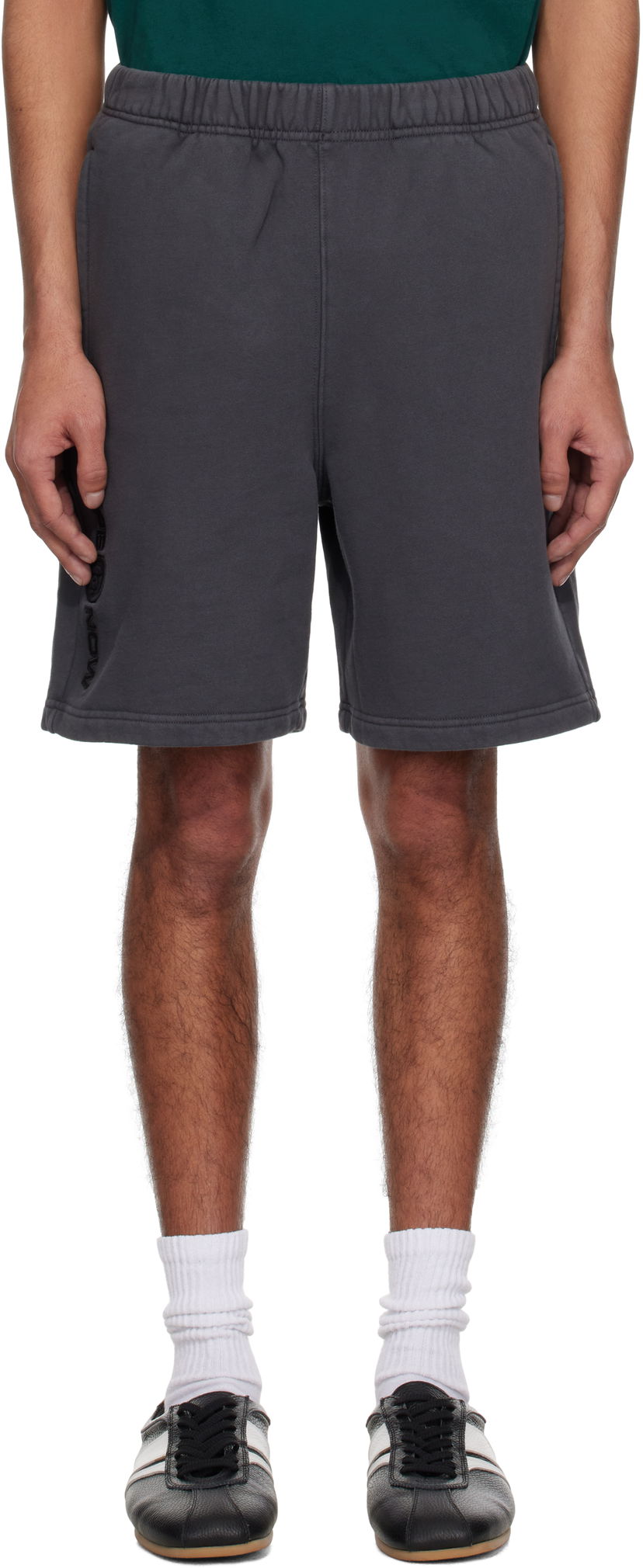 Shorts AAPE by A Bathing Ape AAPE by A Bathing Ape 'AAPE Now' Sweat Shorts Grå | AAPSPMB678XXNBKL