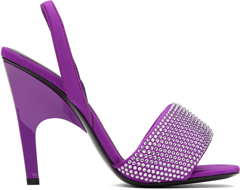 Skopleje The Attico Attico Rem Heeled Sandals Lilla | 236WS522 PA45T