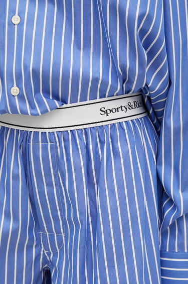 Shorts Sporty & Rich Sporty & Rich Serif Logo Boxer Shorts Blå | SH015512314ST61, 3