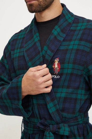 Pyjamas Polo by Ralph Lauren Flannel Dressing Gown Flerfarvet | 714915986, 4