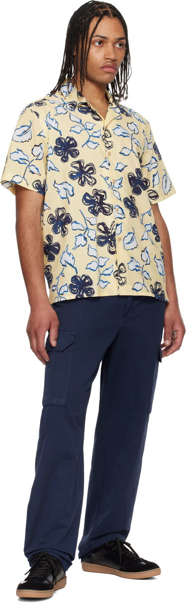 Skjorte Paul Smith PS Paul Smith 'Yukka' Print Shirt Gul | M2R-695U-P22309-10, 3