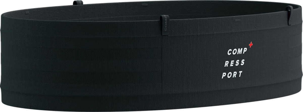 Taljetaske Compressport Waist Bag With Pockets Sort | cu00099b-990, 1
