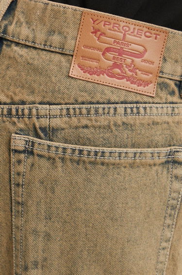 Jeans Y/PROJECT Blue Banana Jeans Blå | 207PA004, 4