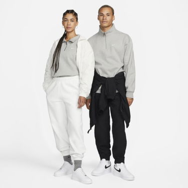 Sweatshirt Nike SOLO SWOOSH 1/4-Zip Top Grå | DQ5209-063, 2