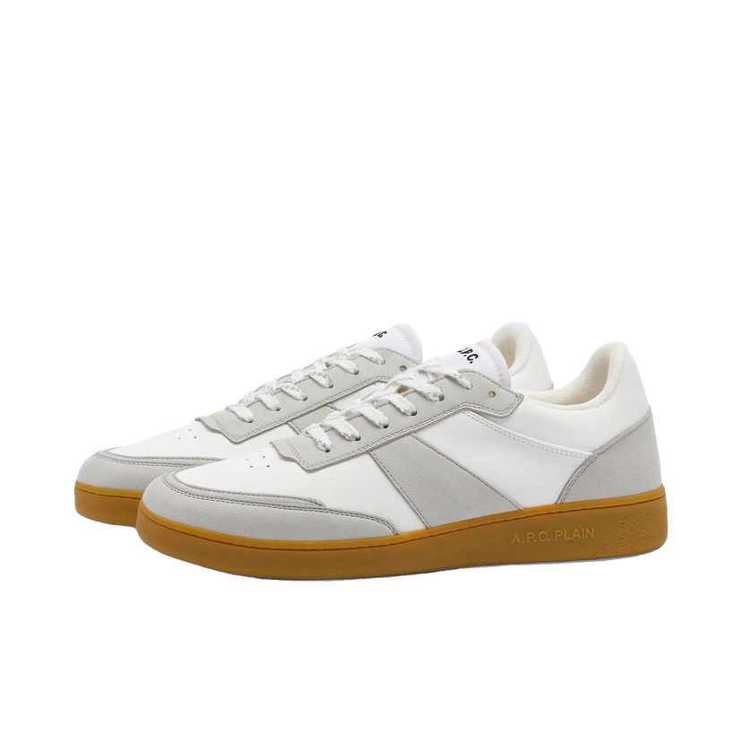 Sneakers og sko A.P.C. Plain Sneaker Hvid | PUABH-M56112-CAF