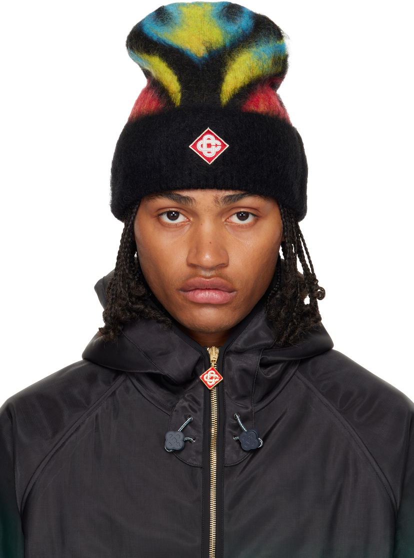 Beanie Casablanca Fluffy Flame Beanie Flerfarvet | A-AW25-HAT-100-01