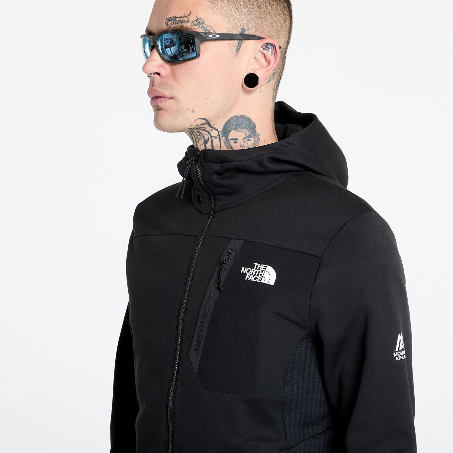 Sweatshirt The North Face Mountain Athletics Full-Zip Fleece Hoodie Sort | NF0A893QJK31, 1