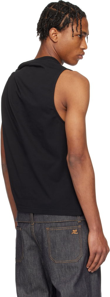 Tanktop Courrèges Courrèges Twist Tank Top Sort | 125JDE119JS0107, 2