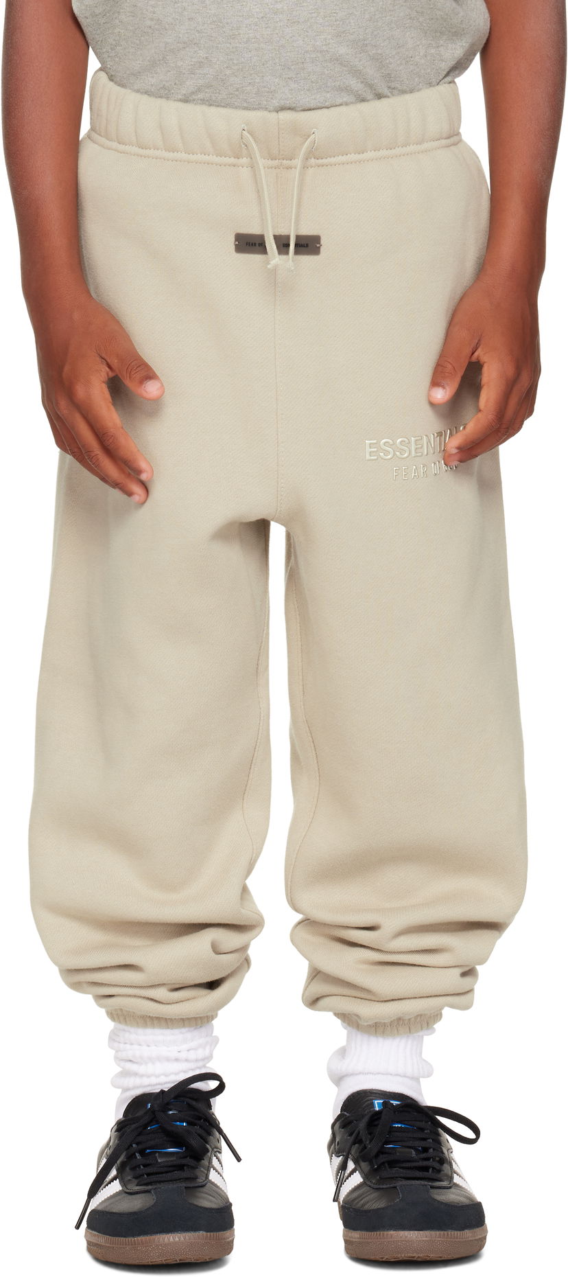 Joggingbukser Fear of God ESSENTIALS Classic Fit Sweatpants Beige | 785SP253216K