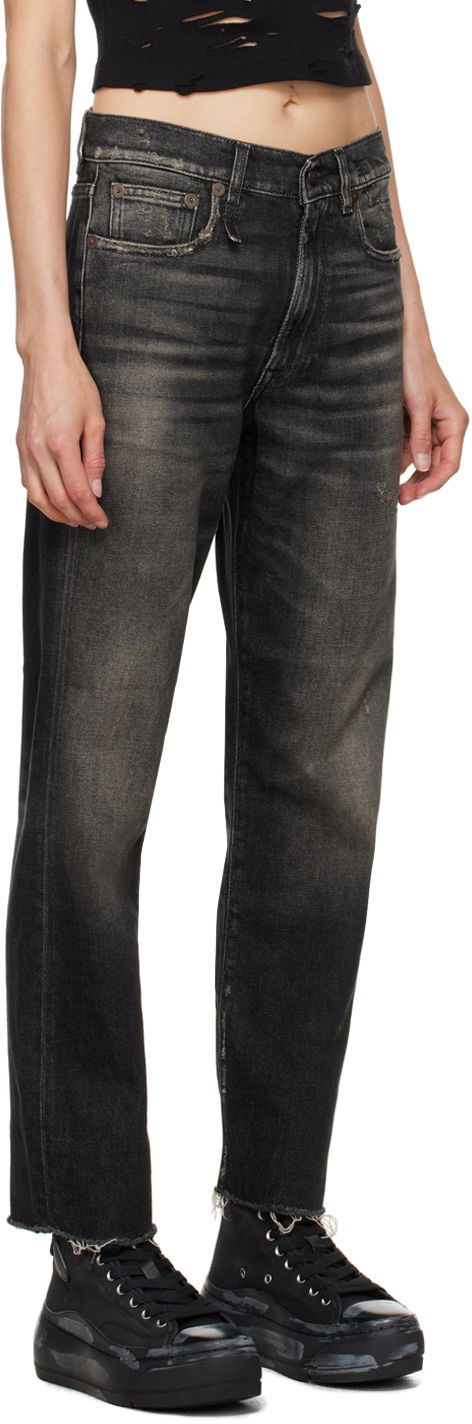 Jeans R13 R13 Stretch Boyfriend Jeans Sort | R13W5083-D152B, 1