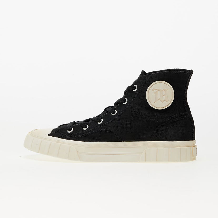 Sneakers og sko MISBHV Army Sneaker High Monogram Black Sort | 3022BW606