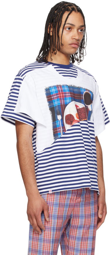 T-shirt Charles Jeffrey Loverboy Charles Jeffrey LOVERBOY Auld Hag Edition Double T-Shirt Blå | 54100101, 1