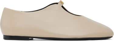 Tøj Givenchy Givenchy 4G Liquid Ballerina Flats Beige | BE500VE16Q257, 0