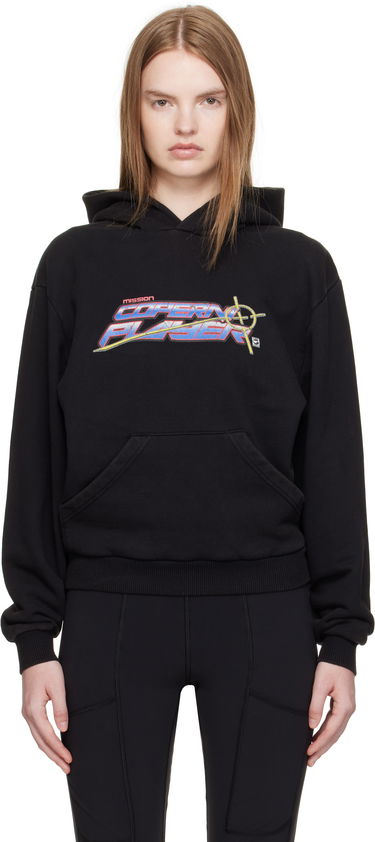 Sweatshirt Coperni Coperni Slogan Graphic Hoodie Sort | COPJS15PF5018, 0