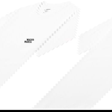 T-shirt WACKO MARIA Tim Lehi Crew Neck T-Shirt Hvid | 23FW-WMT-TEE01-WHT, 0